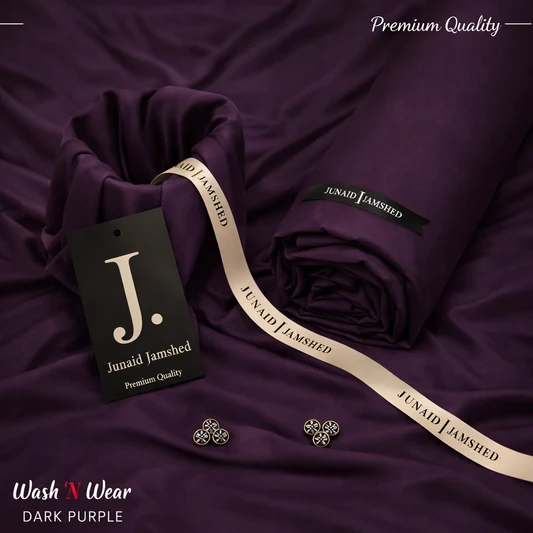Premium Winter J. Boski Fabric for Men | Luxury Boski | Allow to Open Parcel | Dark Purple