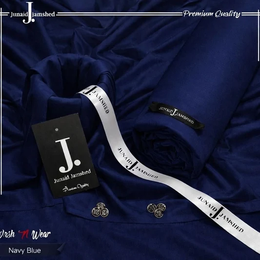 Premium Winter J. Boski Fabric for Men | Luxury Boski | Allow to Open Parcel | Navy Blue