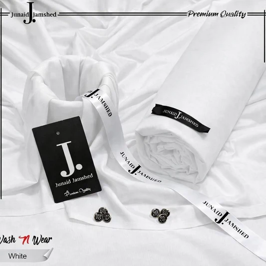 Premium Winter J. Boski Fabric for Men | Luxury Boski | Allow to Open Parcel | White